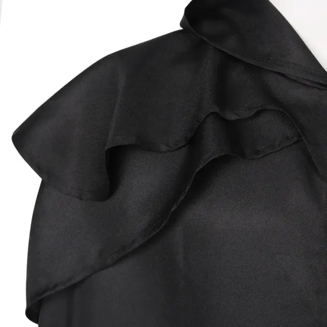 Medieval Hooded Monk Cloak for Halloween Cosplay detail 4