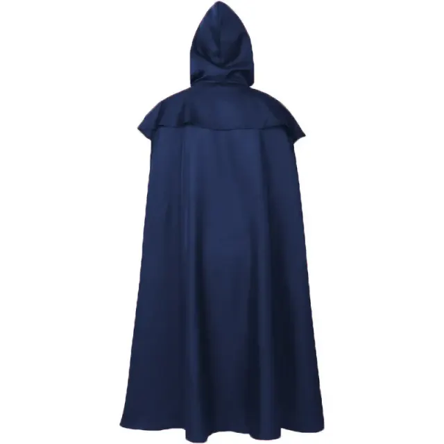 Medieval Hooded Monk Cloak for Halloween Cosplay detail 6