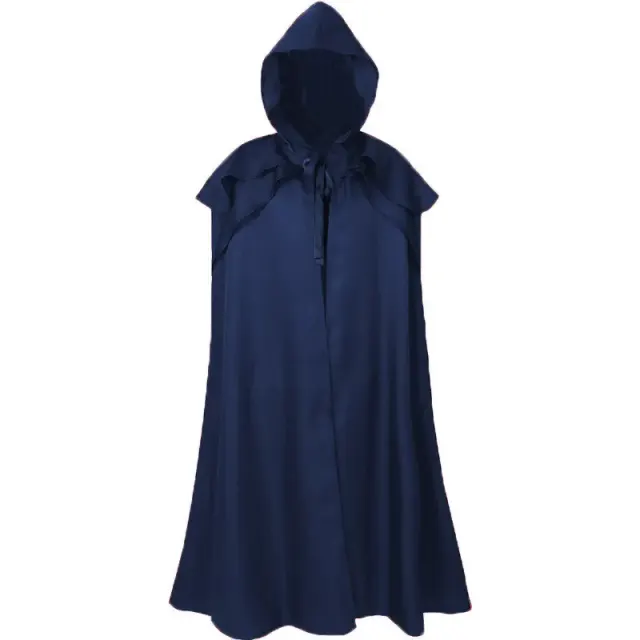 Medieval Hooded Monk Cloak for Halloween Cosplay detail 7