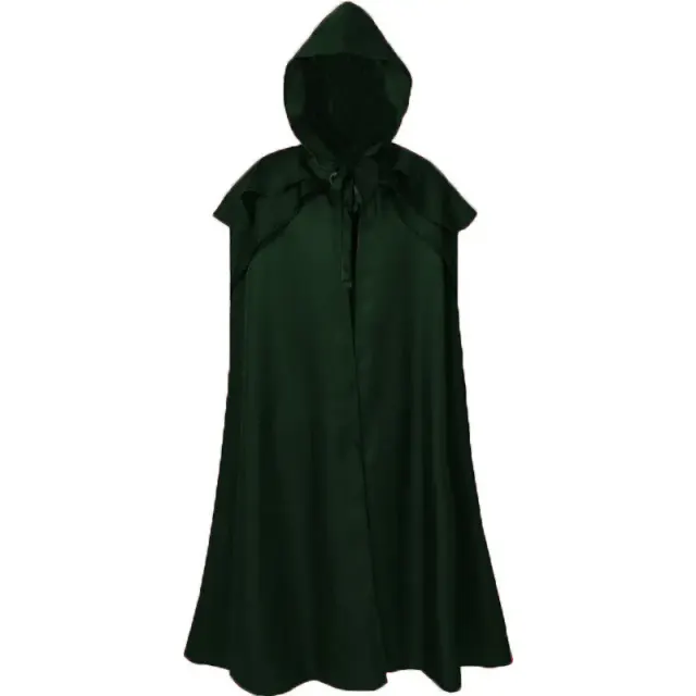 Medieval Hooded Monk Cloak for Halloween Cosplay detail 10