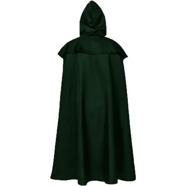 Medieval Hooded Monk Cloak for Halloween Cosplay detail 11