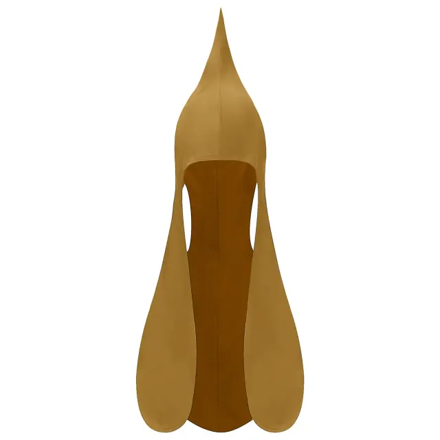 Medieval Hooded Turban Hat with Ear Flaps for Men detail 13