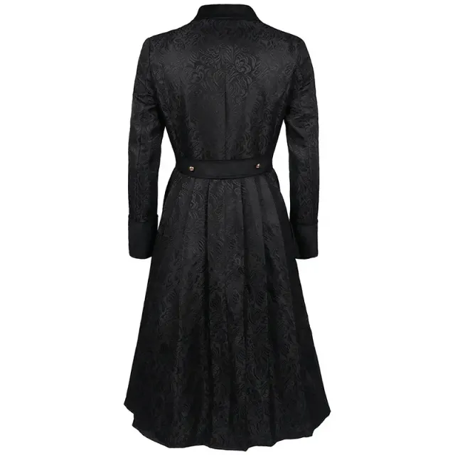 Medieval Jacquard Coat, Prince Shirt & Pants Costume Set detail 22