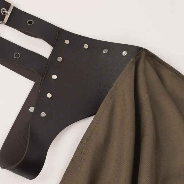 Medieval Knight Cape Halloween Cosplay Costume for Men detail 8