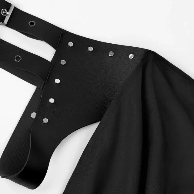 Medieval Knight Cape Halloween Cosplay Costume for Men detail 14