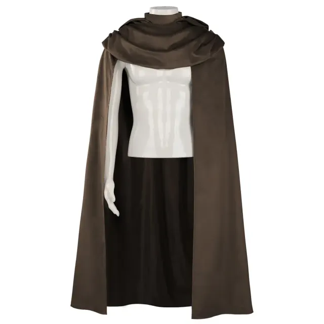 Medieval Knight Hooded Cape for Christmas & Cosplay Parties detail 3