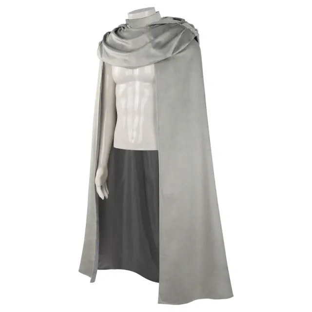 Medieval Knight Hooded Cape for Christmas & Cosplay Parties detail 4