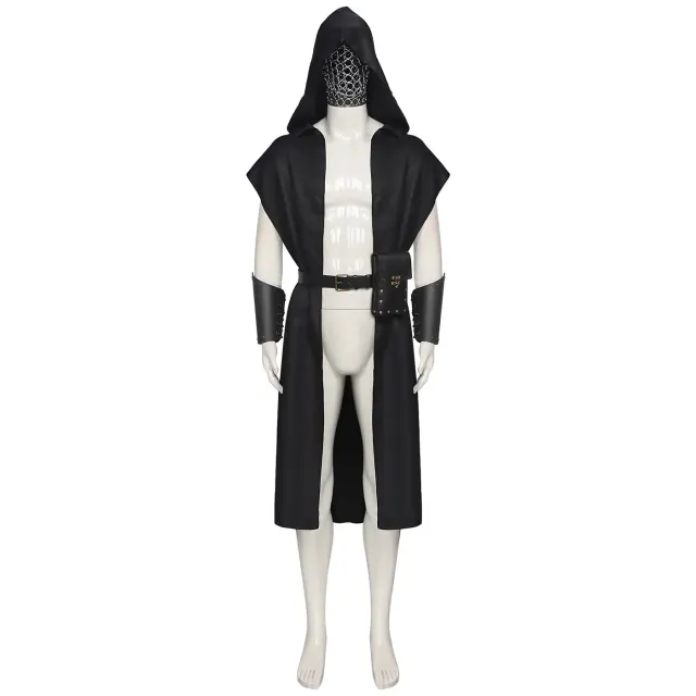 Medieval Knight Two-Way Cape for Halloween Cosplay detail 4