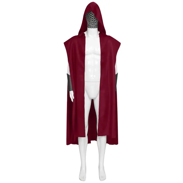 Medieval Knight Two-Way Cape for Halloween Cosplay detail 9