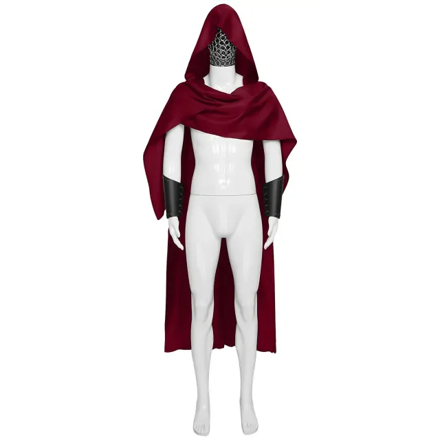 Medieval Knight Two-Way Cape for Halloween Cosplay detail 11