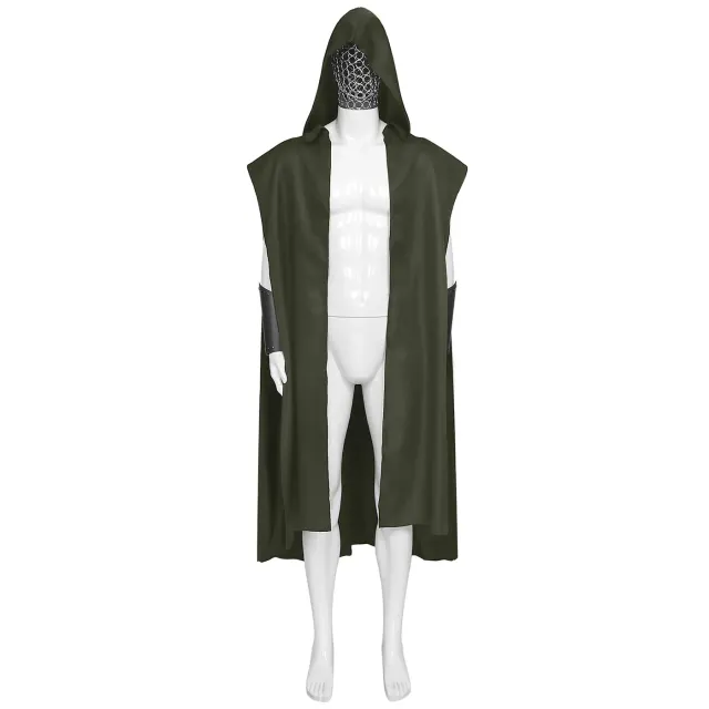 Medieval Knight Two-Way Cape for Halloween Cosplay detail 14