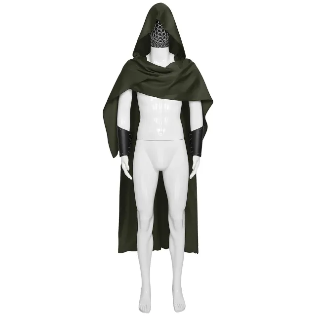 Medieval Knight Two-Way Cape for Halloween Cosplay detail 16