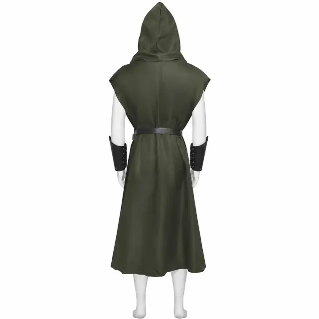 Medieval Knight Two-Way Cape for Halloween Cosplay detail 18