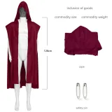 Knight Two-Way Cape - Red