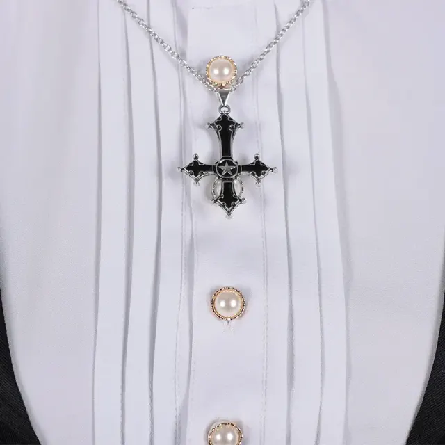 Medieval Nun & Nightingale Nurse Cosplay Halloween Costume detail 6