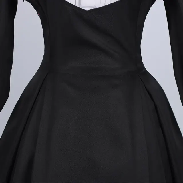 Medieval Nun & Nightingale Nurse Cosplay Halloween Costume detail 8