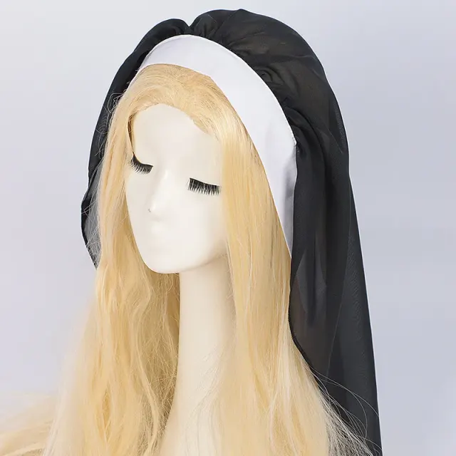 Medieval Nun & Nightingale Nurse Cosplay Halloween Costume detail 10