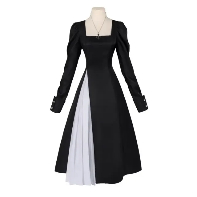 Medieval Nun & Nightingale Nurse Cosplay Halloween Costume detail 13
