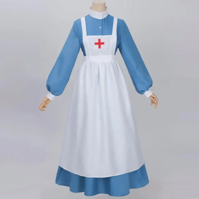 Medieval Nun & Nightingale Nurse Cosplay Halloween Costume detail 19