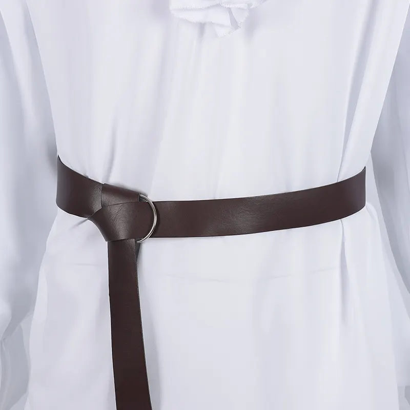 Medieval Puff Sleeve Drawstring Shirt for Cosplay and Stage detail 15