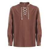 Vintage Shirt Long Sleeve - Burgundy