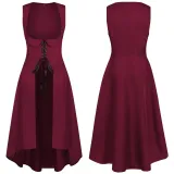 Renaissance Dress Style 4 - Red