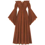 Renaissance Dress Style 2 - Brown