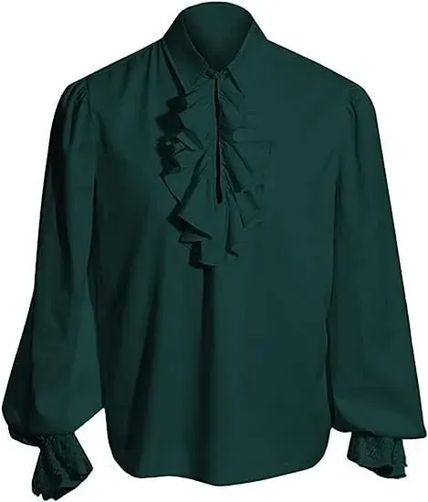 Medieval Renaissance Pirate Cosplay Shirt and Pants detail 8