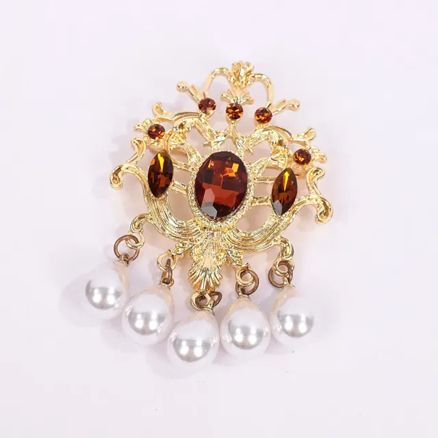 Medieval Renaissance Rhinestone Beret Hat for Cosplay and Stage detail 3