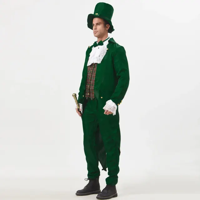 中世纪燕尾服万圣节舞台演出服套装 详情 20