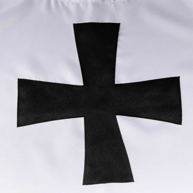 Medieval Templar Knight Cosplay Robe for Stage and Party detail 5
