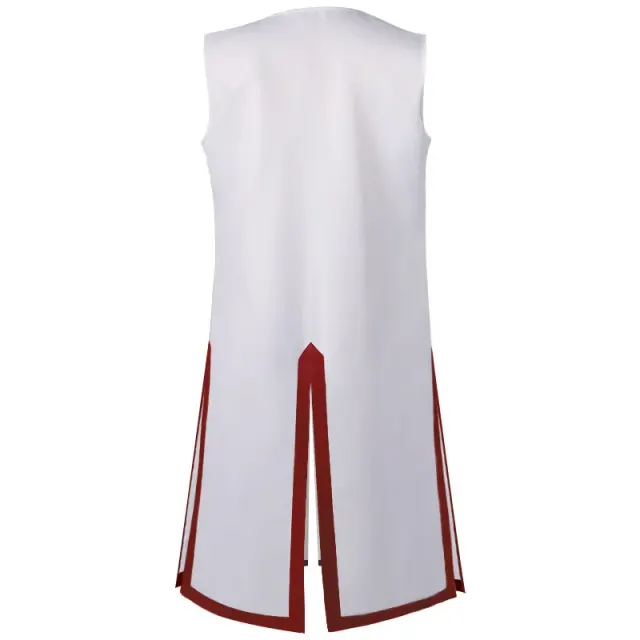Medieval Templar Knight Cosplay Robe for Stage and Party detail 9