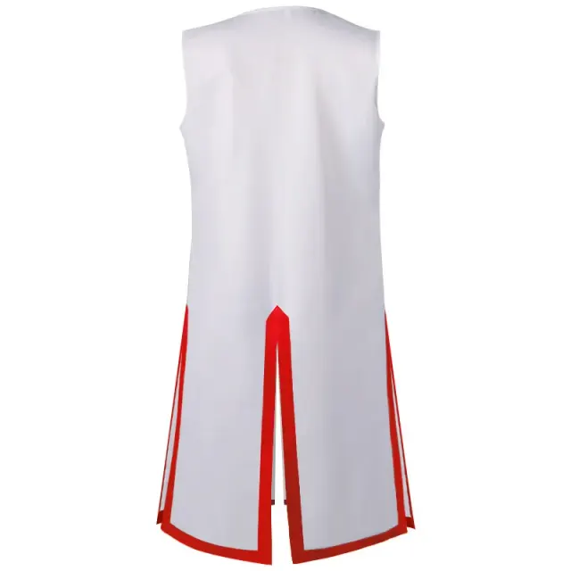 Medieval Templar Knight Cosplay Robe for Stage and Party detail 14