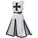 Templar Knight Sleeveless - Black (Belt Not Included)