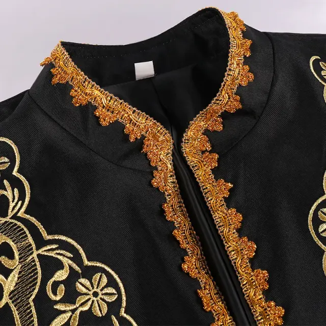 Medieval Unisex Long Sleeve Formal Cosplay Jacket detail 5