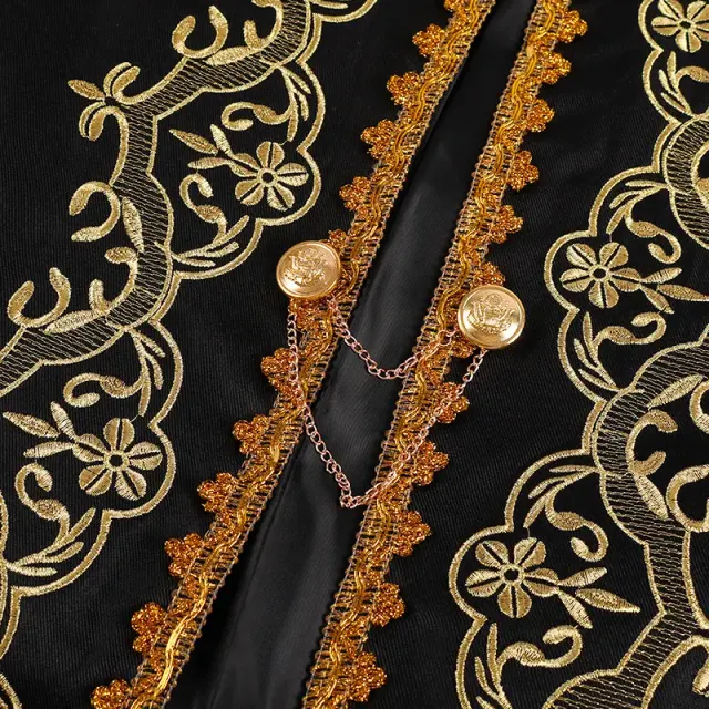 Medieval Unisex Long Sleeve Formal Cosplay Jacket detail 6