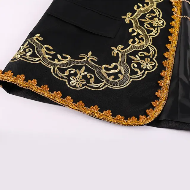 Medieval Unisex Long Sleeve Formal Cosplay Jacket detail 8