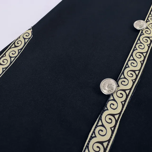 Medieval Viking Waist-Tied Tunic Knight Cosplay Costume detail 14