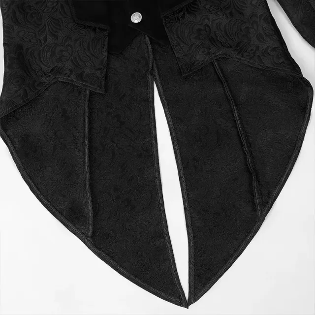 Men's Steampunk Gothic Victorian Tailcoat Stage Costume detail 15