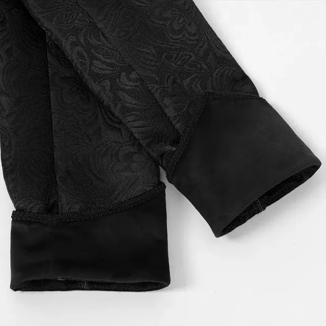 Men's Steampunk Gothic Victorian Tailcoat Stage Costume detail 17