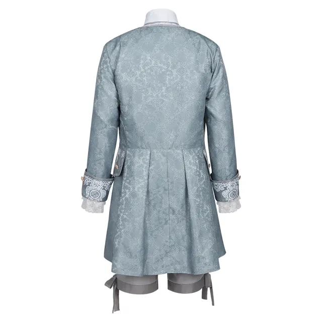 Men's 18th Century Baroque Rococo Cosplay Suit Set detail 4