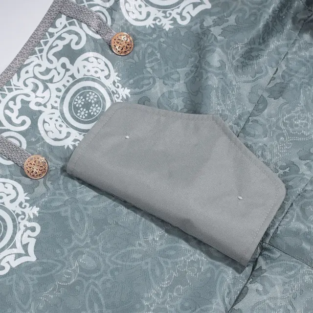 Men's 18th Century Baroque Rococo Cosplay Suit Set detail 16