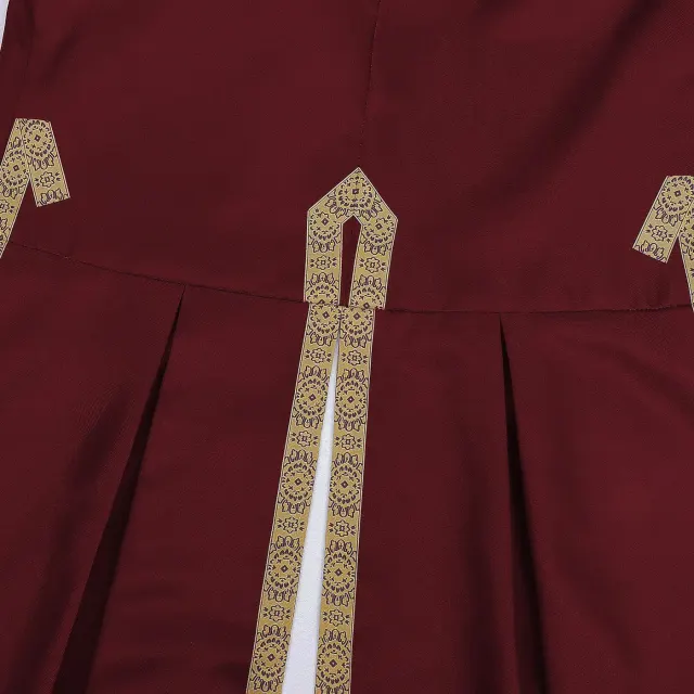 Men's 18th Century Colonial Officer Military Uniform Costume detail 15