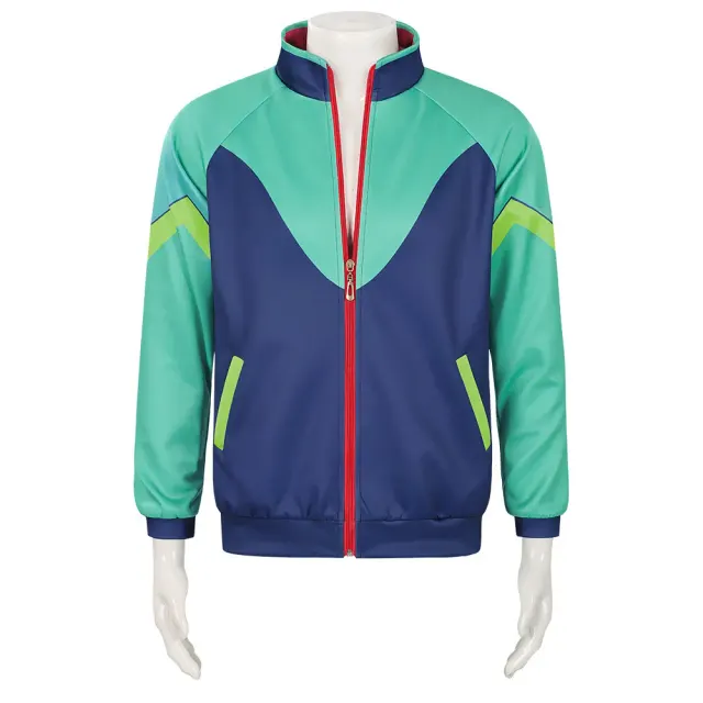 Men's Anime Cosplay Costume Sleeveless Jacket and Pants Max Style detail 1