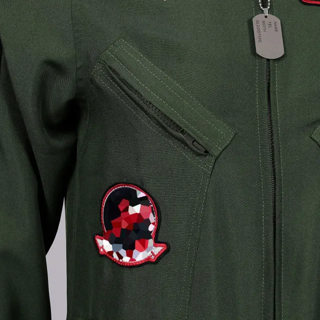Men's Aviator Pilot Cosplay Costume Set for Stage detail 10
