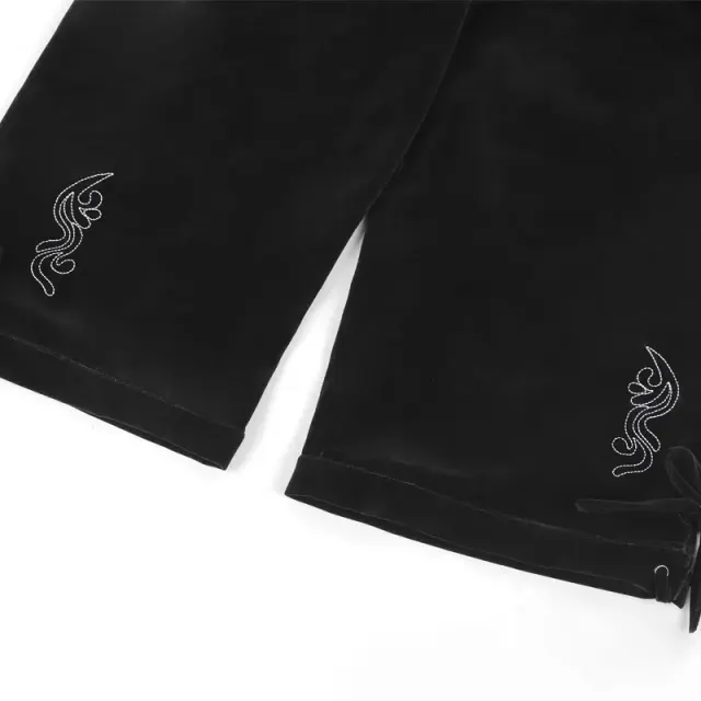 Men's Bavarian Oktoberfest Suspender Pants for Stage Party detail 5