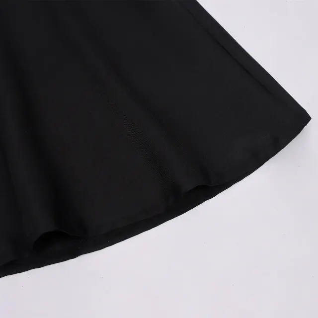 Men's Black Tudor Renaissance Prince Costume with Cape detail 12