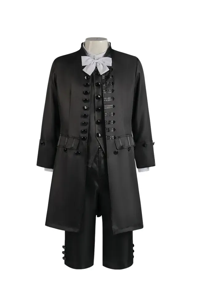 Men's British Court Prince Cosplay Suit Set detail 1