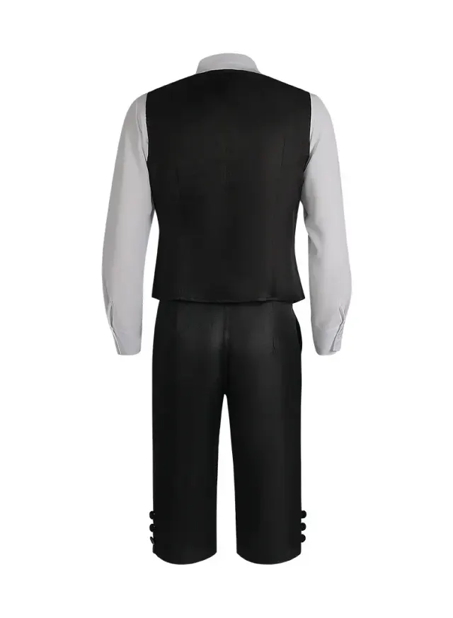 Men's British Court Prince Cosplay Suit Set detail 2