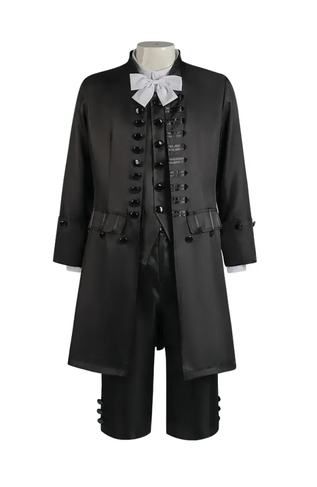 Men's British Court Prince Cosplay Suit Set detail 3